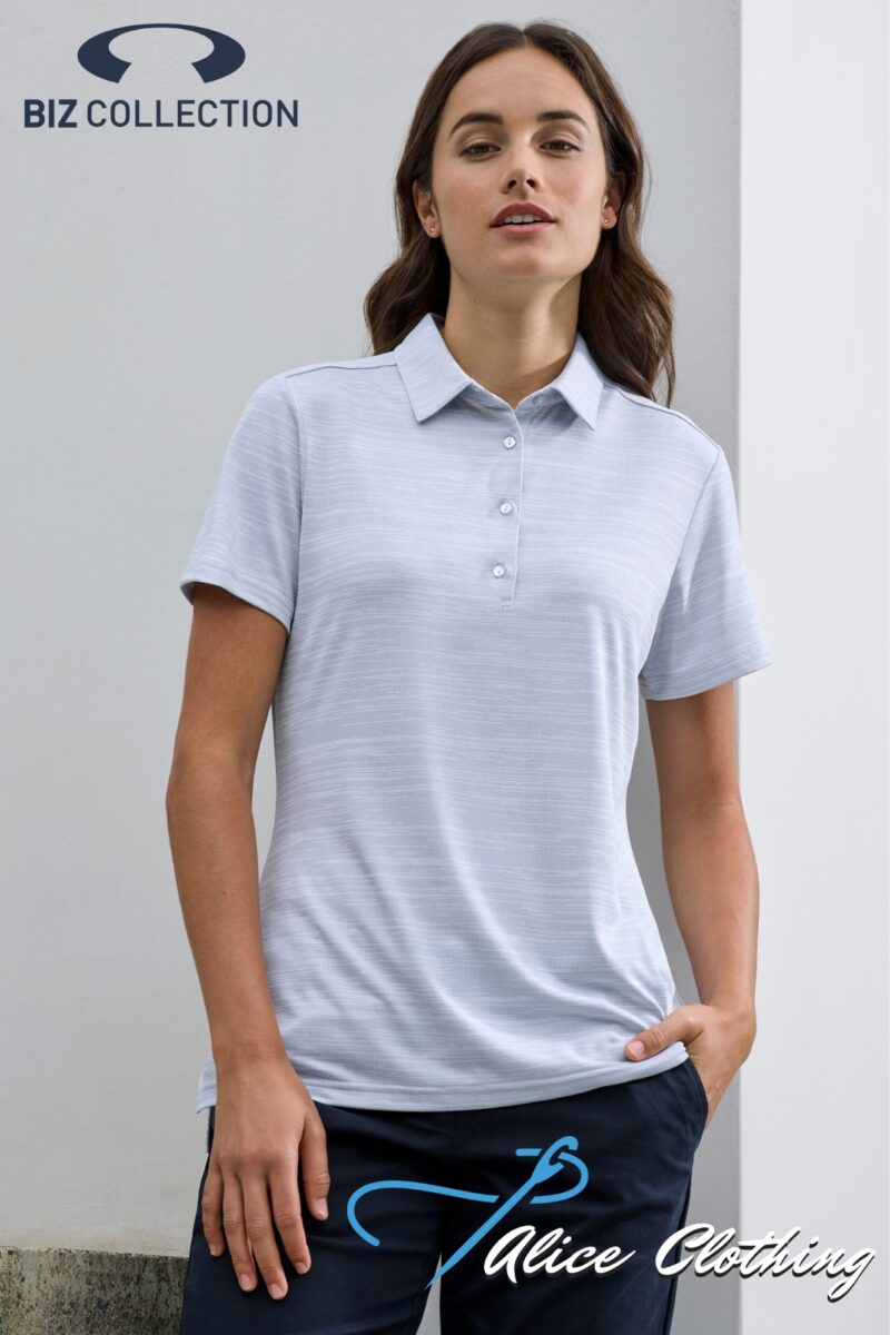 P410LS - Biz Womens Orbit Short Sleeve Polo
