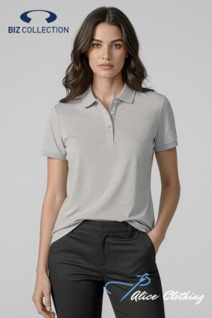 Biz Collection P410LS Womens Orbit Short Sleeve Polo