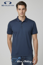 Biz Collection Mens Echo Short Sleeve Polo - P412MS