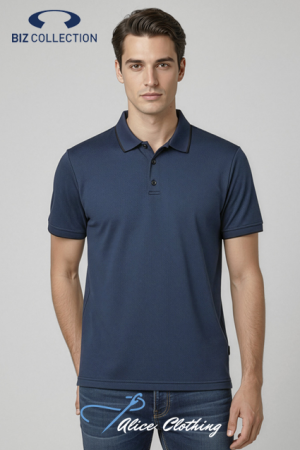 Biz Collection Mens Echo Short Sleeve Polo - P412MS