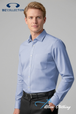 Biz Collection Mens Bristol Long Sleeve Classic Shirt - S338ML