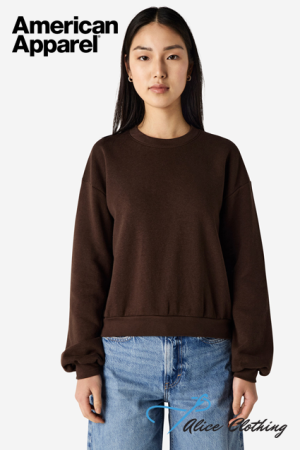 American Apparel® RF494 Boxy Cropped Crewneck