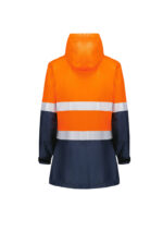 ZJ757 Orange Navy Back