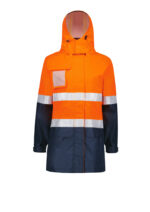 ZJ757 Orange Navy Front Hood