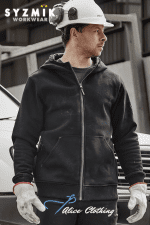 ZT468 Syzmik Multi Pocket Zip Front Hoodie