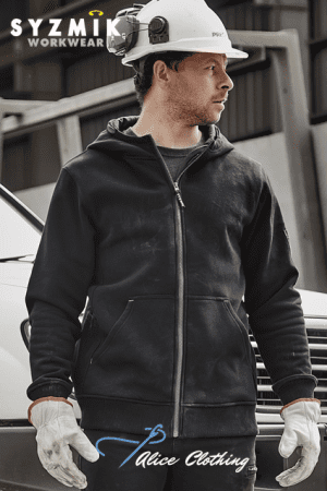 ZT468 Syzmik Multi Pocket Zip Front Hoodie