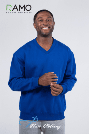 f373vn ramo Mens Unisex V neck Fleece