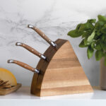 wedge cheese knife block set lifestyle