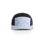 1105 FINN 2 TONE NYLON CAP POWDER NAVY FRONT 30061