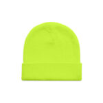 1107F CUFF SAFETY BEANIE SAFETY YELLOW 28781