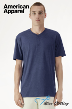American Apparel 2004CVC Henley T-Shirtcopy - Alice Clothing American Apparel 2004CVC Henley T-Shirt
