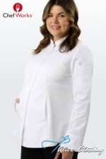 CBZ05W Chef Works Maternity Chef Jacket - Alice Clothing CBZ05W Chef Works Maternity Chef Jacket