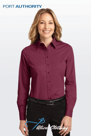 L608 Port Authority® Ladies L S Easy Care Shirt