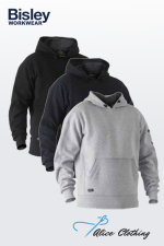 Bisley Womens Work Fleece Hoodie BKL6724 - Alice Clothing Bisley Womens Work Fleece Hoodie BKL6724