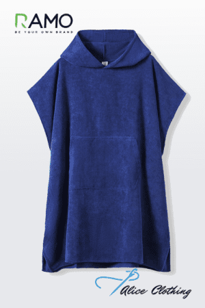 TW07HB RAMO Adults 380G Hooded Towel With Kangaroo Pocket