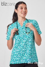 CS450LS - Biz Care Ladies Florence Stardust Print Tunic