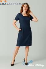 RD409L Womens Renew Short Sleeve Dress