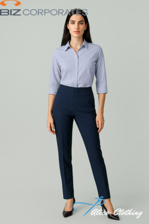 RGP405L Womens Renew Mid Waist Slim Leg Pant - Alice Clothing RGP405L Womens Renew Mid Waist Slim Leg Pant