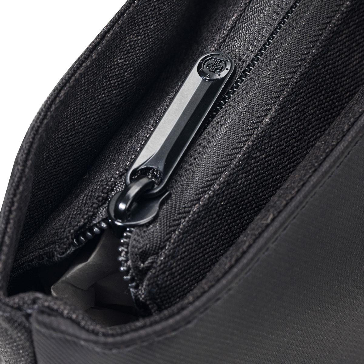 SD7503 Black Heather Zipper