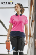 ZH731 Womens HiVis Basic Short Sleeve Polo