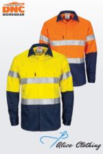 3409 Flame Retardant 2 Tone Cotton Shirt with 3M FR Tape