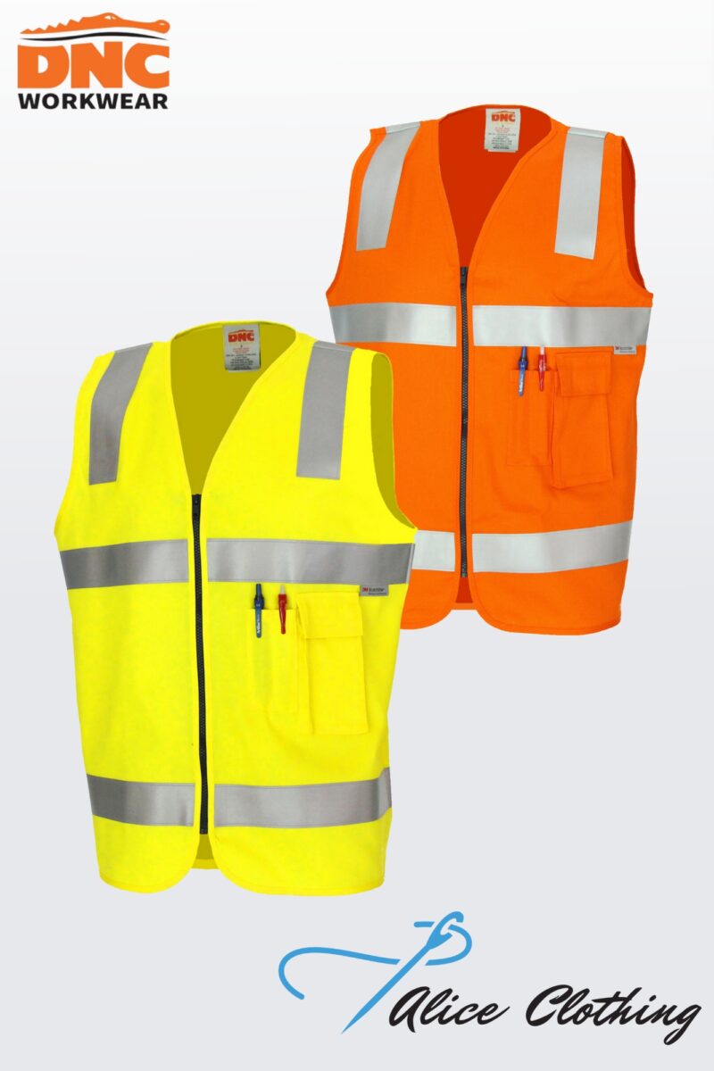 3410 Flame Retardant Safety Vest with 3M FR Tape