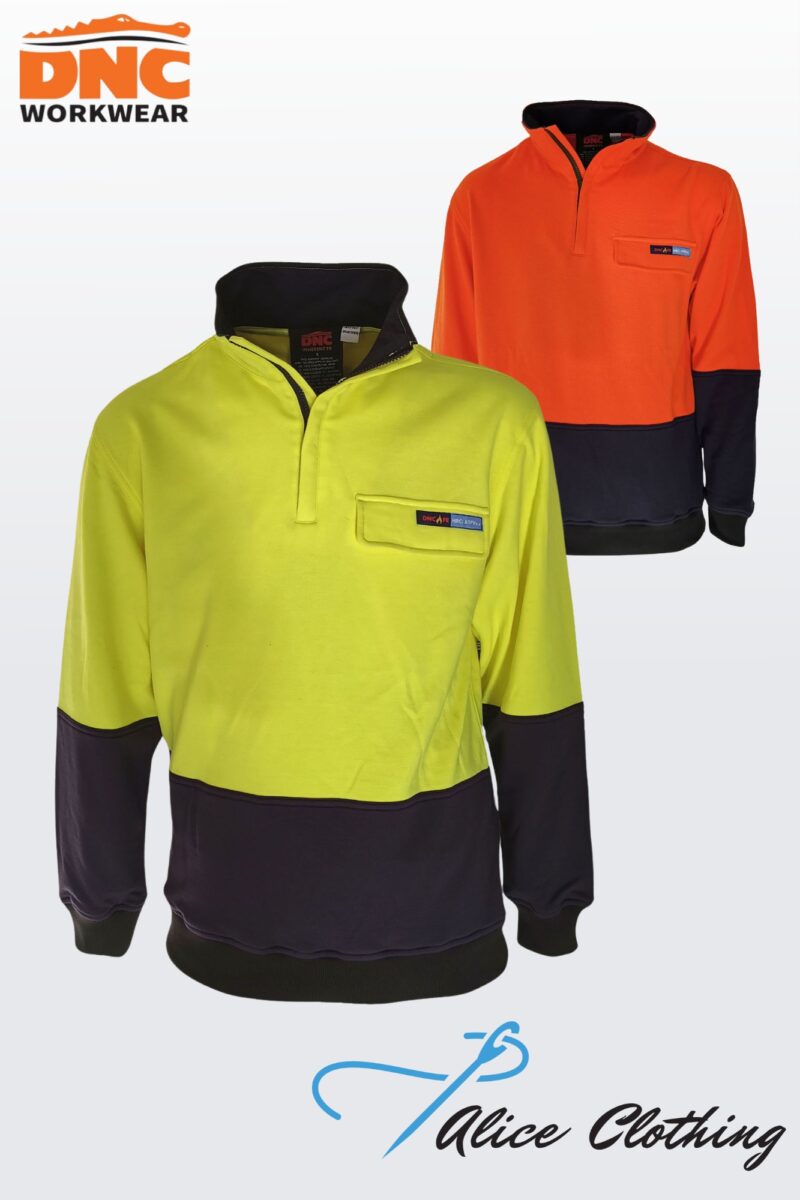 3423 HiVis 12 Zip FR HRC2 Jumper