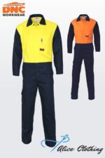 3425 Flame Retardant Two Tone Drill Overall