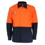 3441 Fluoro Orange Navy