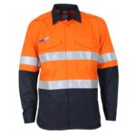 3455 Fluoro Orange Navy