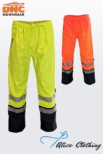 3472 HiVis FR HRC2 DN Rain Pants
