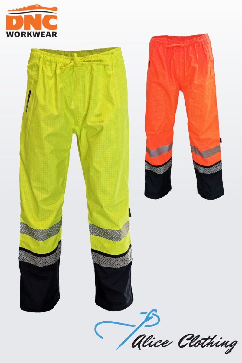 3472 HiVis FR HRC2 DN Rain Pants