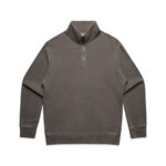 5167 RELAX FADED HALF ZIP FADED GREY 98284