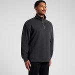 5167 RELAX FADED HALF ZIP TURN 55100