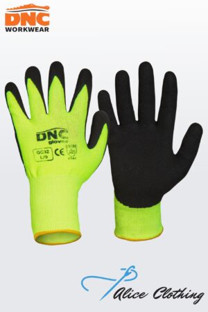 GC32 HiVis Cut5 Nitrile Sandy Finish