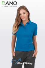P737LD RAMO Womens Cotton Pigment Dyed Polo