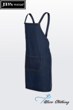 5ACBD JBs Cross Back Denim Apron Without Straps