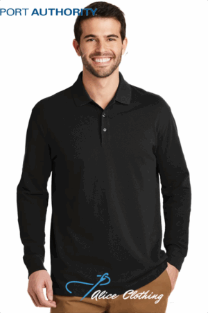 K8000LS Port Authority L S EZCotton® Polo