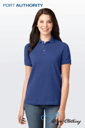 L420 Port Authority® Ladies Heavyweight Cotton Pique Polo