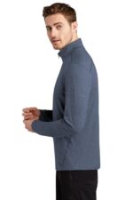 OE341 Blue Indigo Heather Model Side