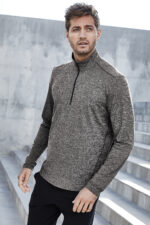 OE341 Gear Grey Heather Model Lifestyle