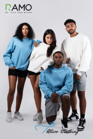 f376co Adults Easy Fit Oversize Crew Neck Fleece - Alice Clothing f376co Adults Easy Fit Oversize Crew Neck Fleece
