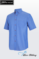 4ICS JBs SS Indigo Chambray Shirt