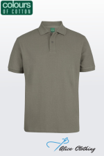 2PCS C of C 320g Popcorn Cotton Polo