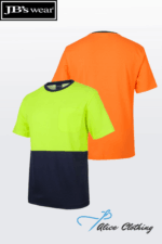 6HCBT JBs Hi Vis Cotton Back Tee