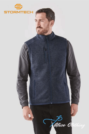 FHV 1 Mens Avalante Full Zip Fleece Vest - Alice Clothing FHV 1 Mens Avalante Full Zip Fleece Vest