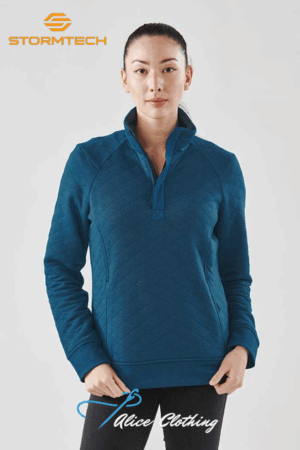 KXP 1W Womens Montebello Thermal 1 4 Zip Pullover