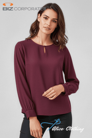 Biz Corporates RU569LL Ladies Evelyn L S Blouse