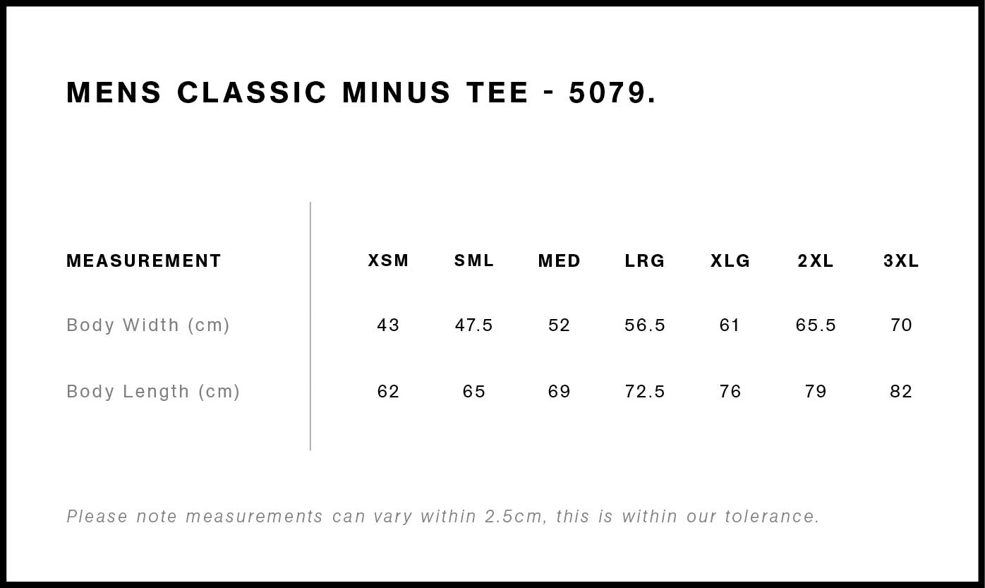 5079 SIZE GUIDE 1B