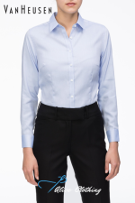 AWL103 VH Womens Classic Fit Shirt Herringbone